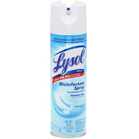 Order Lysol Disinfectant Spray, Crisp Linen Scent | Fast Delivery