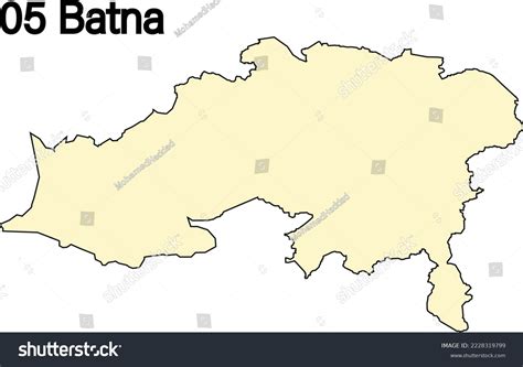 Map Batna Province Algeria Stock Vector (Royalty Free) 2228319799 | Shutterstock