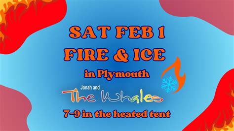 Jonah and the Whales - Fire & Ice Festival in Plymouth, Plymouth Creek ...