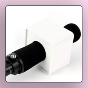 WON Branded ABS Injection Molding Square Cube Interview Mic Microphone ...