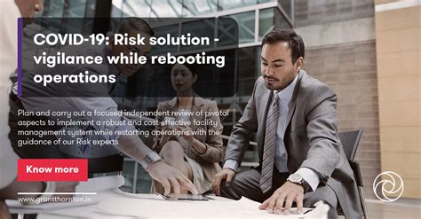 Mitigate pandemic risks | Grant Thornton Bharat