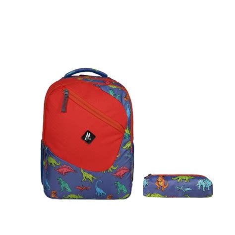 Mike Bags Sonic Dinosaur Backpack with Matching Pouch – Blue | 42L, 3 ...