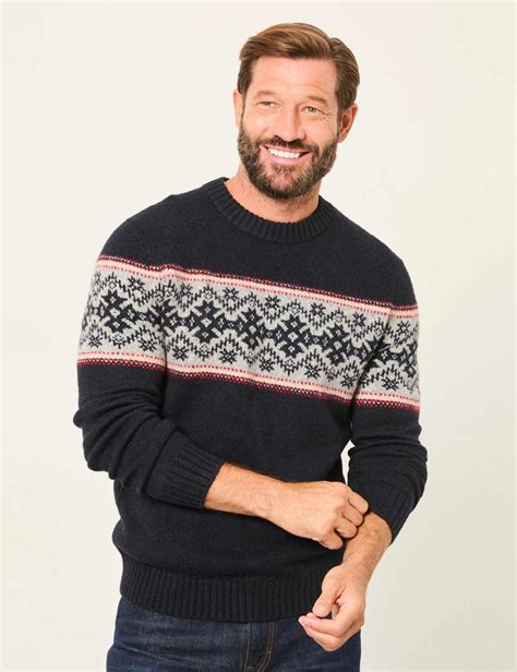 Fairisle, Men, Men's Knitwear, Men's Jumpers at M&S