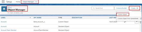 Image result for How to Create Custom Object in Salesforce