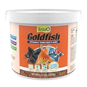 Tetra 16621 TetraFin Goldfish Flakes, 4.52-Pound, 10-Liter : Amazon.in ...