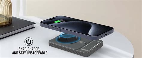 Kratos 10000mAH Magsafe Powerbank, 22.5w Wired & 18w Wireless Charging ...