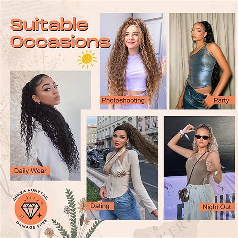 Highlight Drawstring Ponytail Extension PT005 Isabella 26 Long Bohemia ...