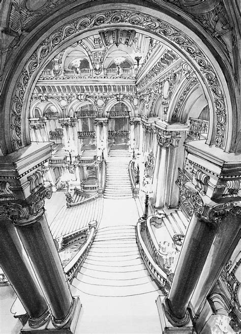 Inside Building Drawing 的图像结果