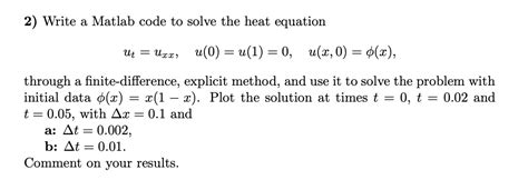 Image result for MATLAB Code for Heat Equation with a Source