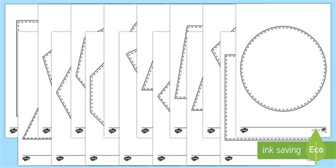 2D Shape Window Worksheet / Worksheet