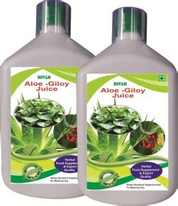 SOVAM Aloevera/Giloy Juice for Building Immunity and Digestion Booster ...