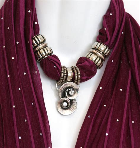 Scarf Jewelry at Floyd Holley blog