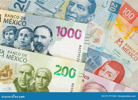 Mexican Money, All Pesos Banknotes, Business Background, Mexico ...