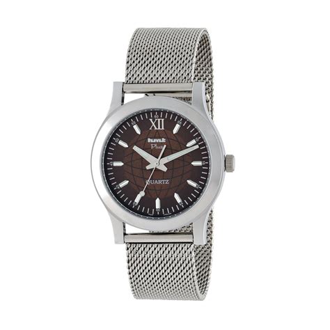 Buy HMT Plus JGSS 06 Brown Color Watch for Men | 1 Year Manufacturer ...