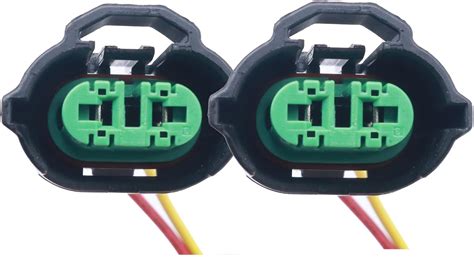 Fog Light Connectors 4-Pack H11 H9 H8 Female Adapter Connectors ...