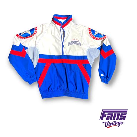 Insane 90s Vintage Texas Rangers Starter Pullover Jacket – Fans Vintage