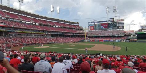 Section 130 at Great American Ball Park - RateYourSeats.com