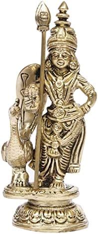 Buy anciently Murugan Idol Brass Mini | Mini Lord Murugan Statue ...