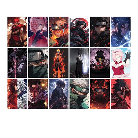 Buy Naruto Poster Set Of 18 at cheapest Prices on Internet
