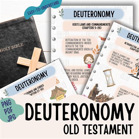 Deuteronomy Made Simple Printable - Old Testament Made Simple Bible ...