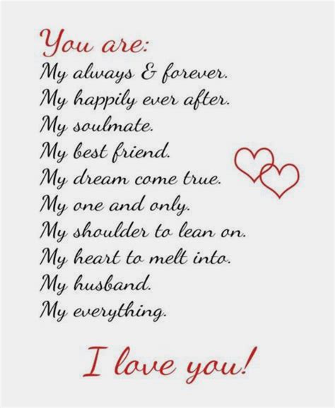 50 New Love Poems for Your Husband - Poems Ideas