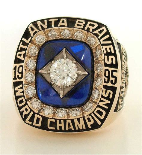 1995 Atlanta Braves World Series Ring – Gold & Silver Pawn Shop