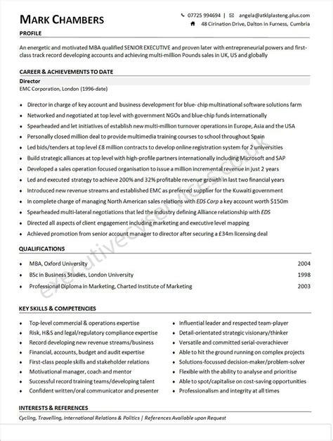 Image result for Complete CV Example