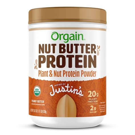 Peanut Butter Protein Powder - Nut Butter | Orgain