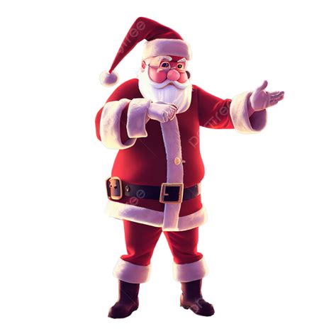 Merry Christmas Santa Claus Character Clipart, Merry Christmas, Santa ...