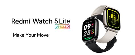 Redmi Watch 5 Lite, 1.96" Amoled, Advanced in-Built GPS, 5 ATM, 18 Day ...