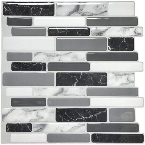 12 in. x 12 in. Peel and Stick Vinyl Backsplash Tile | Ubuy India