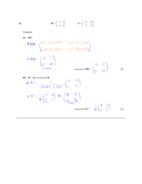 Image result for Matrices Questions