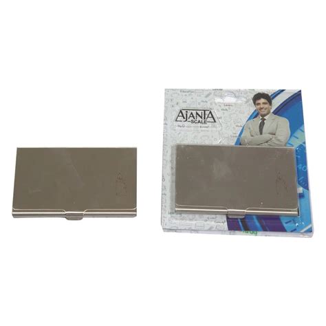 Ajanta Card Holder 908 Stainless Steel Card Holder
