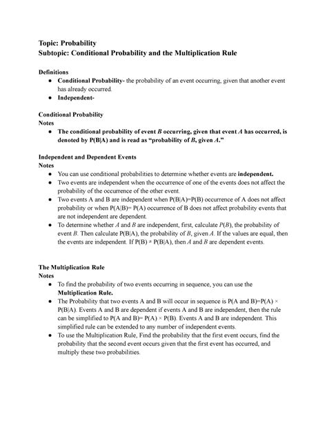 Image result for All Probability Formulas