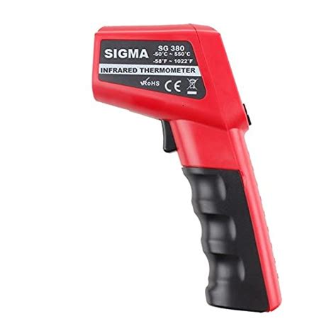 Sigma Instruments Digital Infrared Thermometer SG 380 Temperature Meter ...