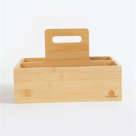 Buy Spinel Bamboo Caddy Organiser from Home Centre at just INR 499.0