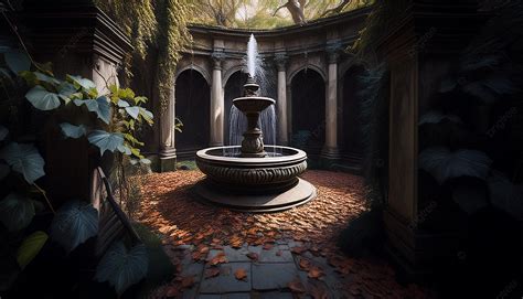 https://png.pngtree.com/thumb_back/fw800/background/20241007/pngtree-stone-fountain-in-a-courtyard-image_16330027.jpg