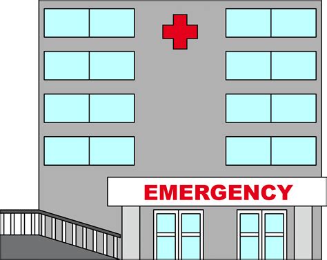clipart hospital - Clip Art Library