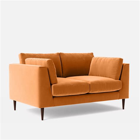 Freda Two Seater Sofa in Solid Wood Frame - 62" – Crafts Mill Bespoke ...