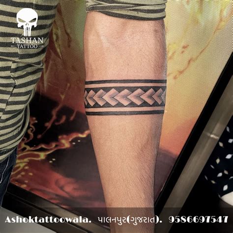 Hand band tattoo | Band tattoo designs, Band tattoos for men, Arm band tattoo