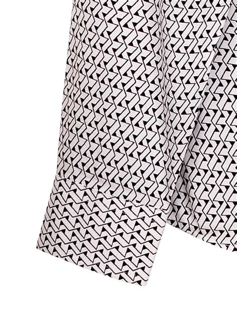 Diablo White Printed Full Sleeve Single Cuff Slim Fit Party Wear Visco ...