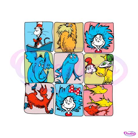 Dr Seuss Character Printables