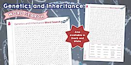 Inheritance Word Search