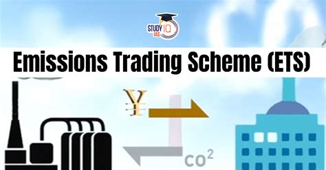 Emissions Trading Scheme (ETS): World’s First Market for Particulate ...