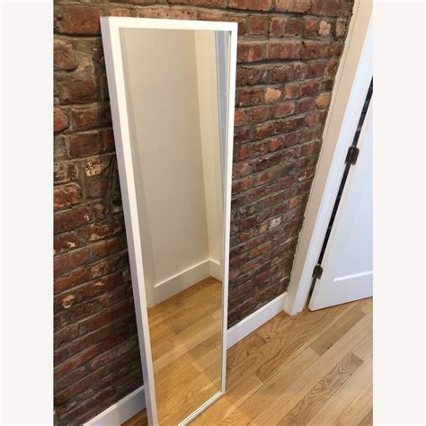 IKEA Floor Mirror - White - AptDeco