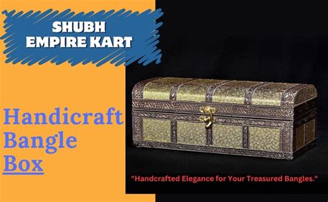Shubh Empire Kart One Rod Bangle Box For Women,Boxes For Storage Wooden ...