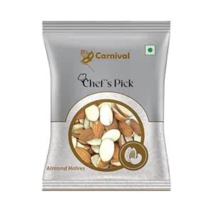 Carnival Dry Fruits Splits 2Pcs Almonds | Almond Halves Best for Baking ...