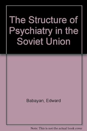 Buy The Structure of Psychiatry in the Soviet Union Book Online at Low ...