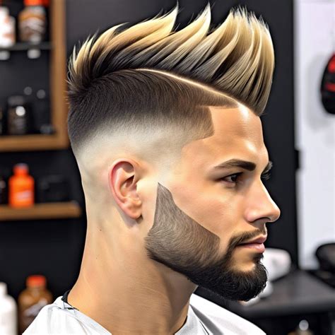 15 Ideas for Fohawk Fade Short Hair - Burst of Style