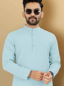 VeBNoR Men Solid Straight Kurta - Buy VeBNoR Men Solid Straight Kurta ...